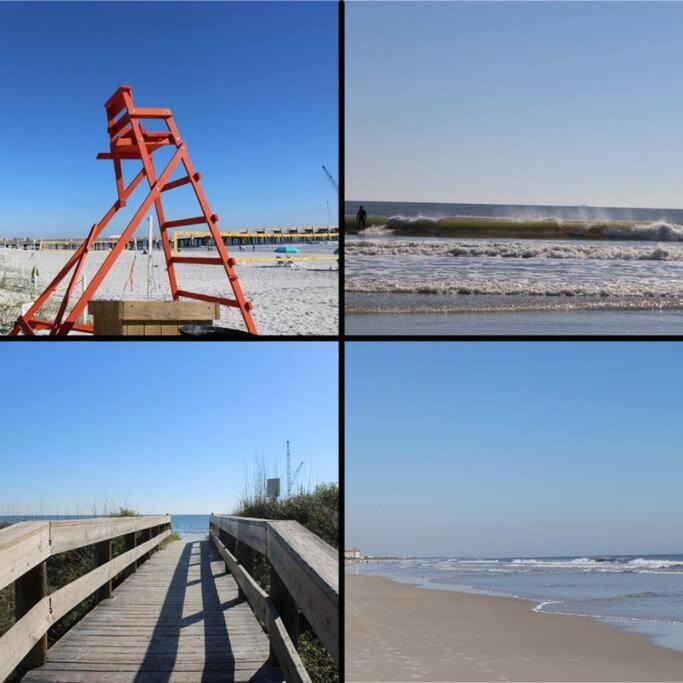 Beachside Retreat Awaits At 杰克逊维尔海滩 外观 照片